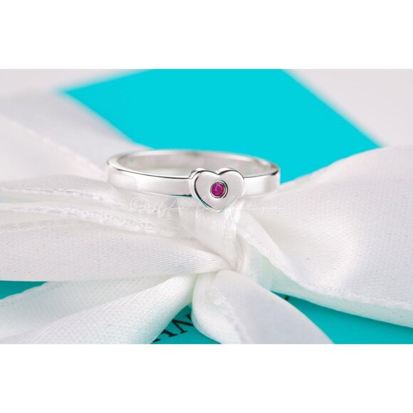 Tiffany & Co. Ring Paloma Picasso "Crown of Hearts" Heart Band Size 6 - Picture 4 of 7